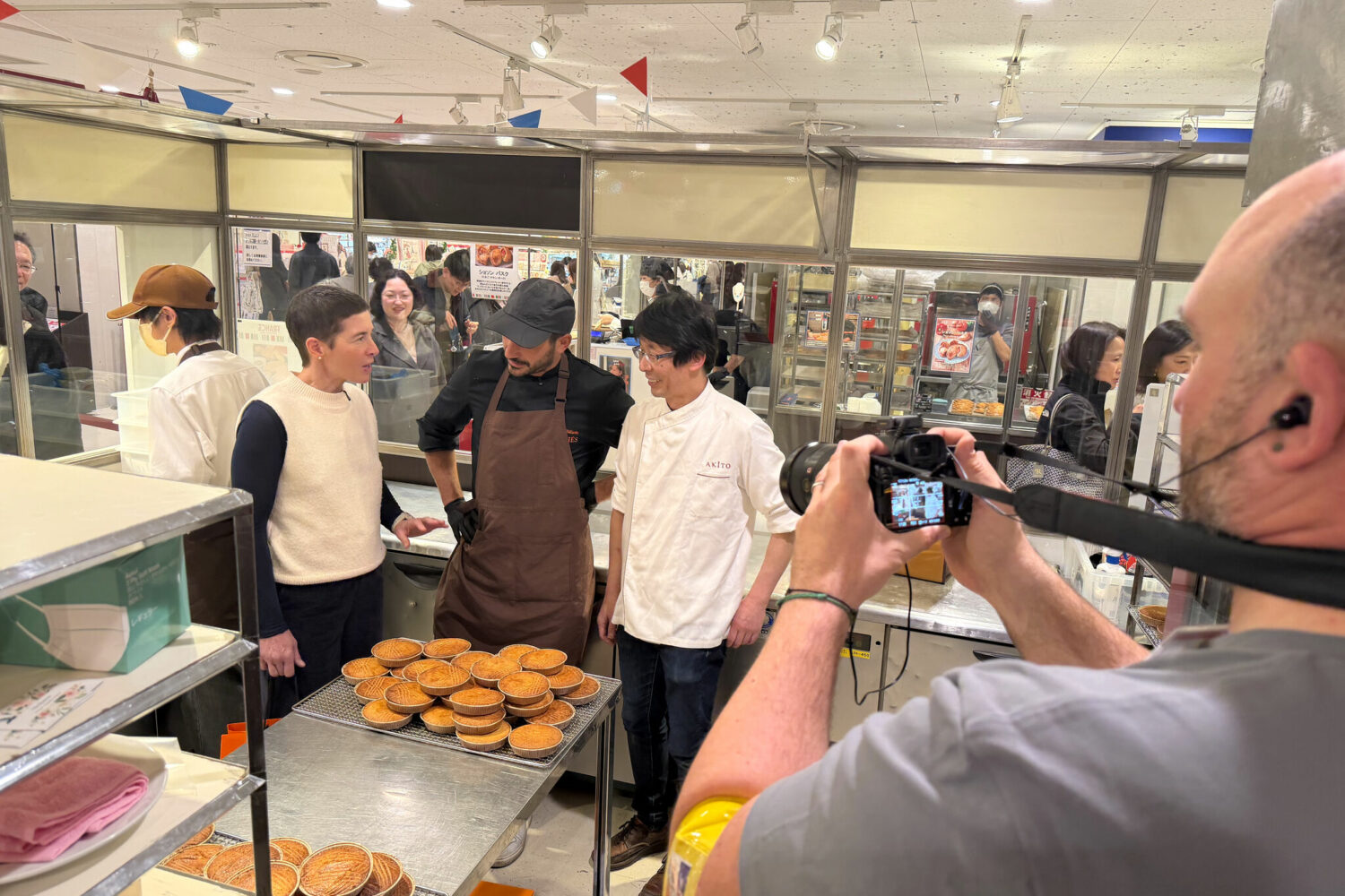 Comédia Production - tournage French Fair Osaka Japon Lorea Maison Pariès
