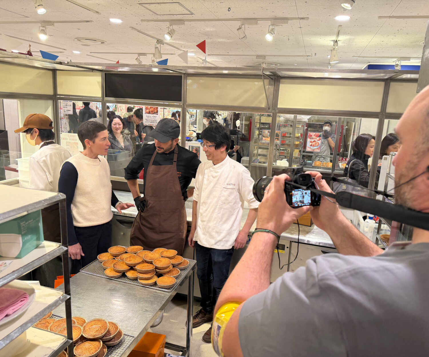 Comédia Production - tournage French Fair Osaka Japon Lorea Maison Pariès