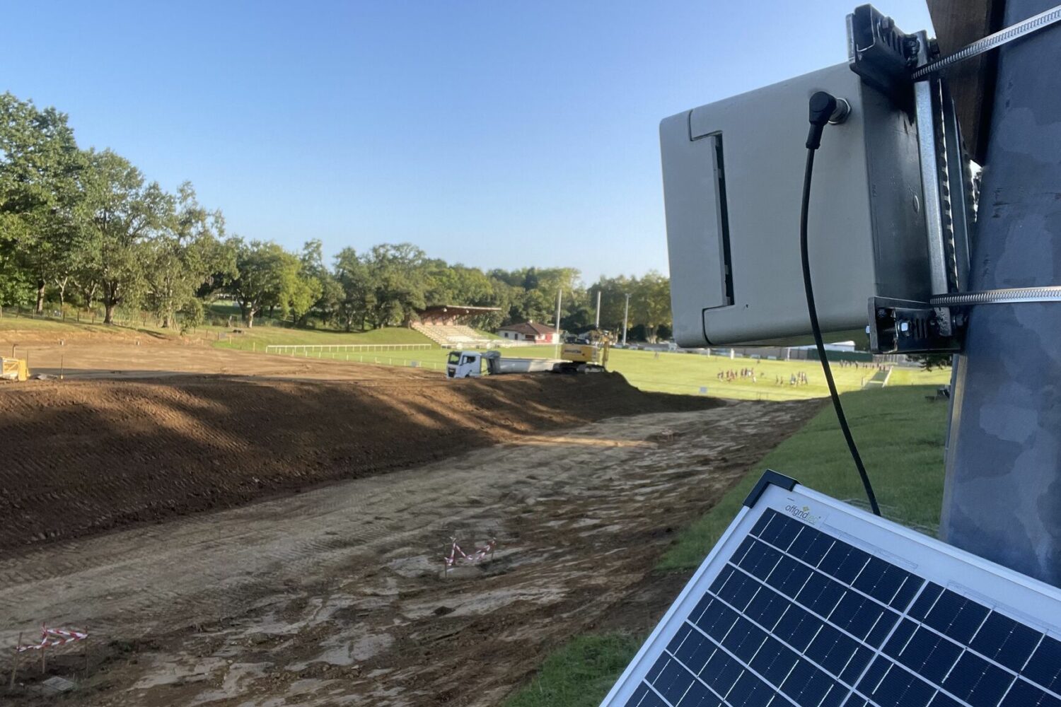 Timelapse terrains synthétiques US Cambo Kanboko Izarra