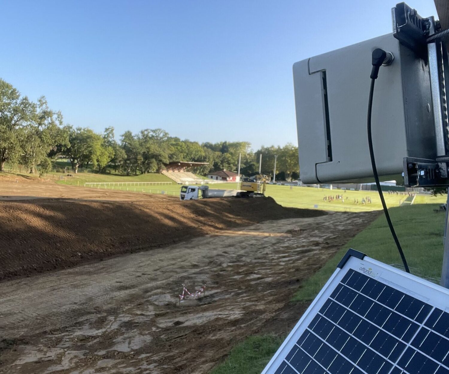Timelapse terrains synthétiques US Cambo Kanboko Izarra