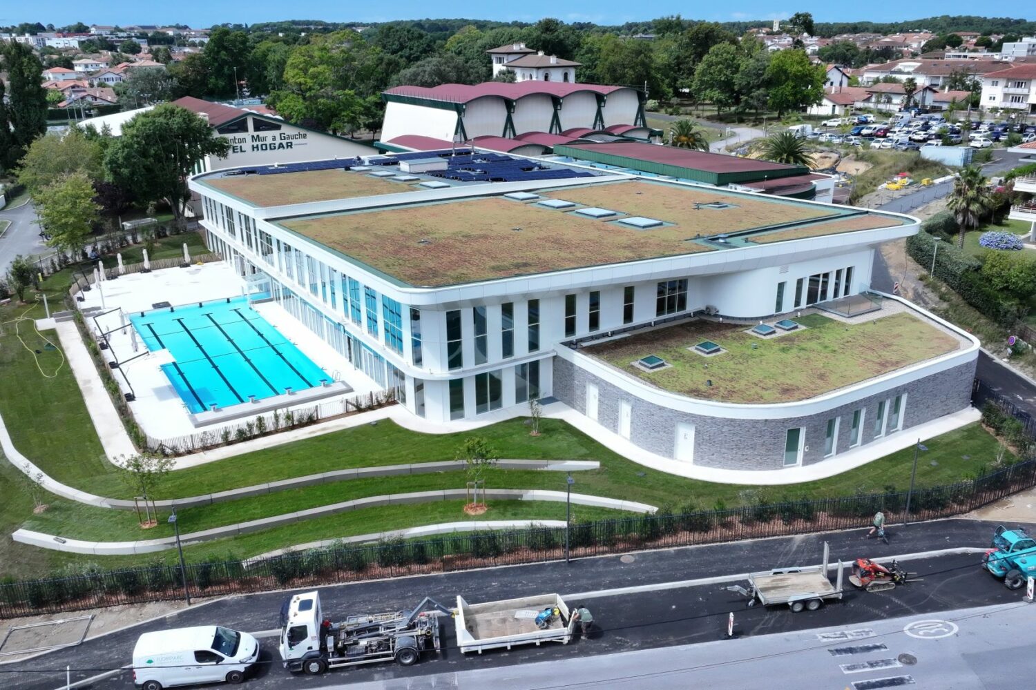 Timelapse rénovation piscine El Hogar Biarritz