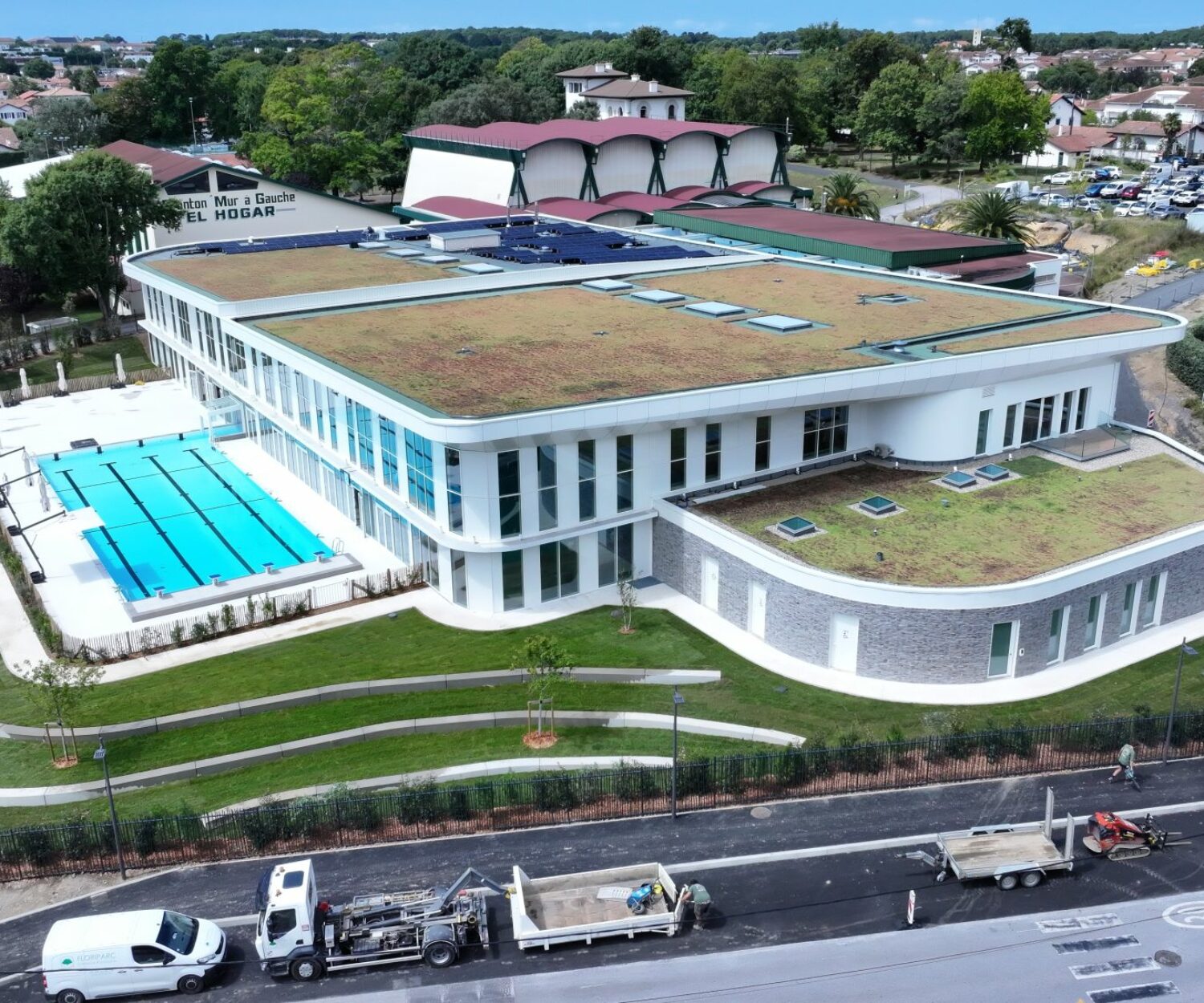 Timelapse rénovation piscine El Hogar Biarritz