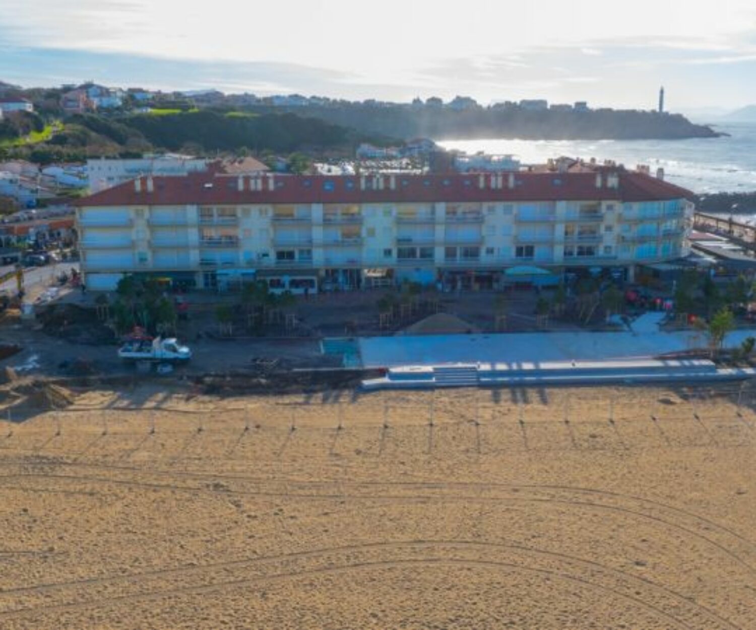 Drone esplanade des Gascons Anglet Keima Ingenierie